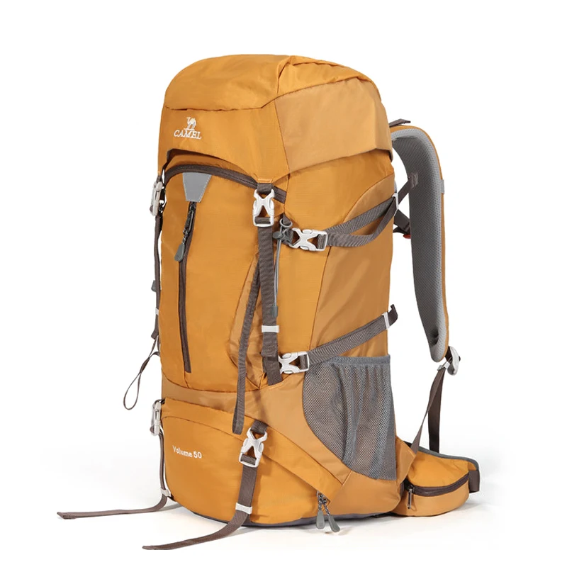 Походный рюкзак Golden Camel, 50 л, дорожная сумка для мужчин и женщин, мужской чемодан, походный водонепроницаемый рюкзак на плечо для активного отдыха, скалолазания, треккинга