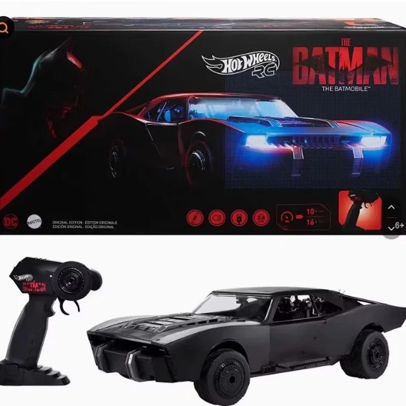 Фото Hot Whells 1:12 Rc Cybertruck Offroad Station Wagon Бэтмобиль Радиоуправляемый автомобиль Моделирование пикапа Модель детские игрушки Игрушка для мальчика в подарок №5