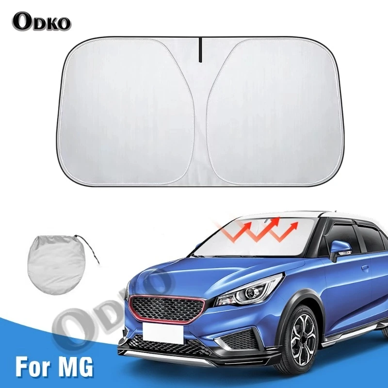 Солнцезащитный козырек на лобовое стекло для Morris Garag MG 3 MG3 2012-2021 2022 2023 2024, солнцезащитный козырек, защита от солнца, складные блоки, УФ-лучи