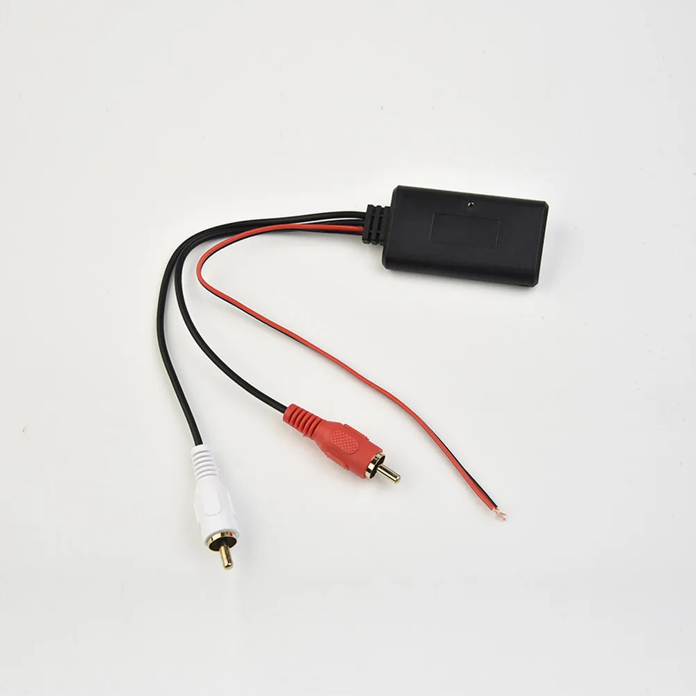 Фото Автомобильный приемный модуль ForBluetooth, вспомогательный адаптер для транспортных средств с разъемом 2RCA, общая длина 23 см, высокая чувствительность №2