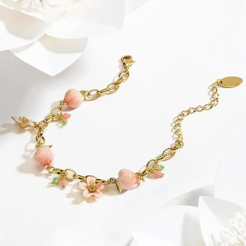 Фото 62KE FADAY PEACH BRACETE, символизирующий сладость и удачу для ежедневной №4