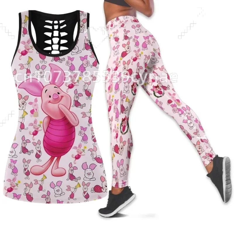 Набор для йоги pakaian, Джек для йоги baju monyet Yoga ongga + Леггинсы для йоги kebugaran, сетолан Olahraga Disney майка Le