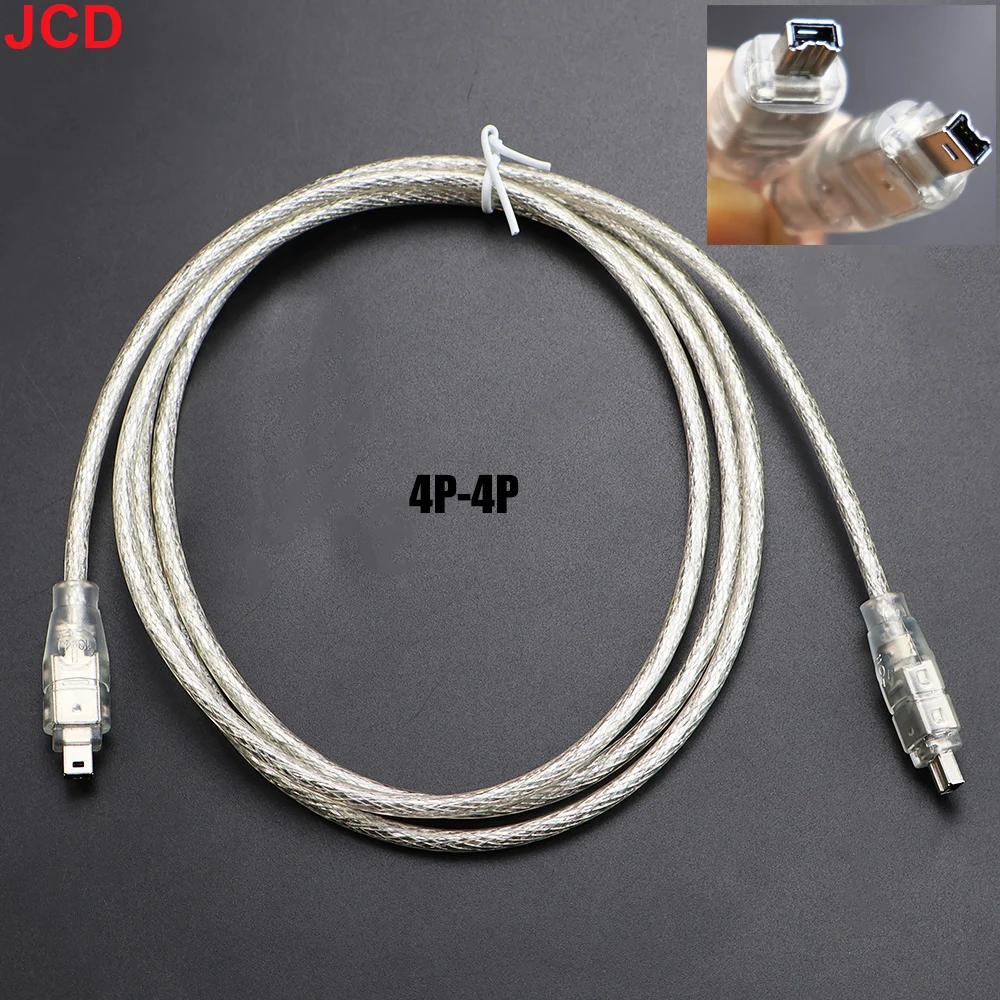 Фото Высокоскоростной кабель Firewire JCD 1,5 м для камер DV USB 2,0-4 контакта 6-контактный 4-контактный кабель ILink IEEE 1394B для периферийных устройств камеры №5