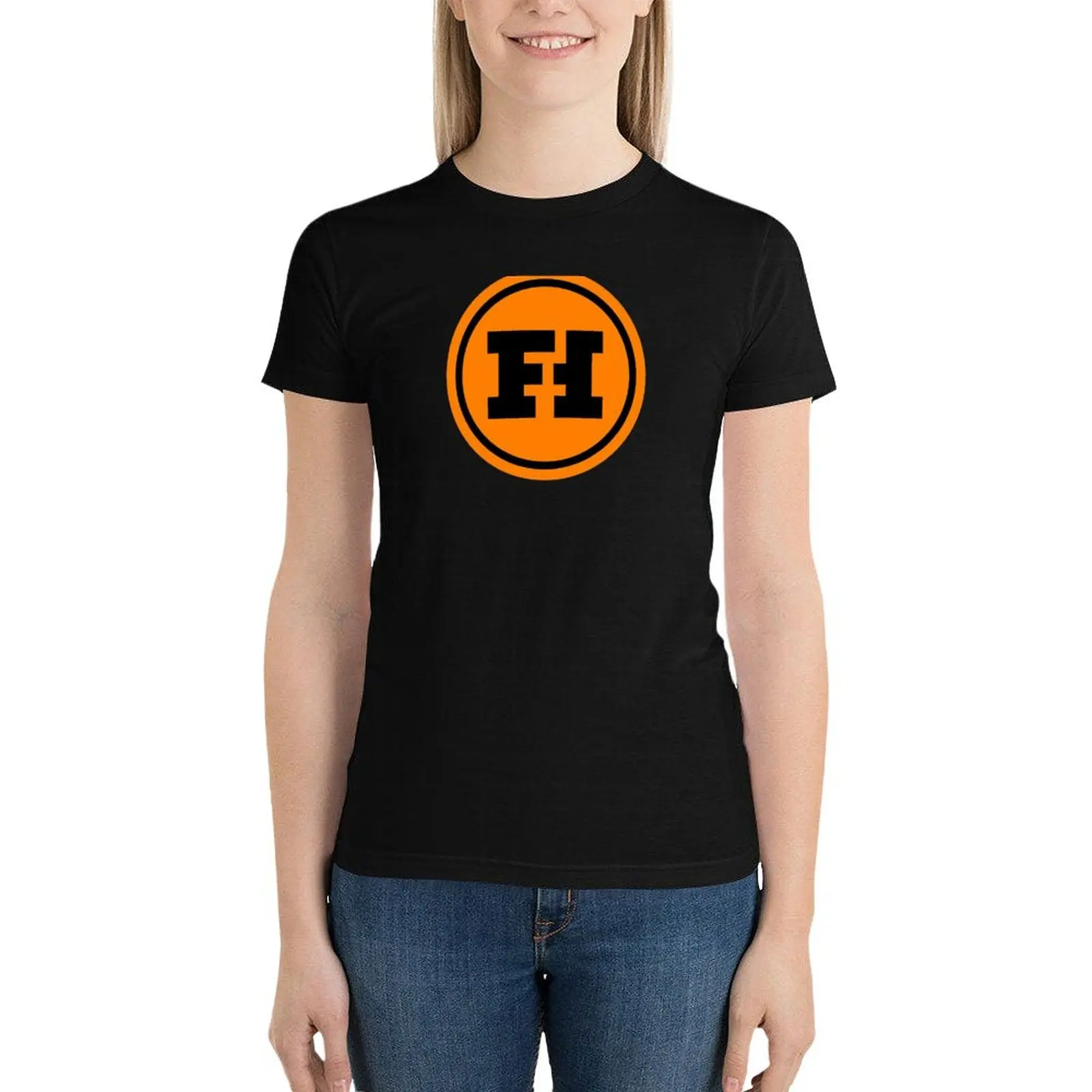 Женская длинная футболка с логотипом funhaus