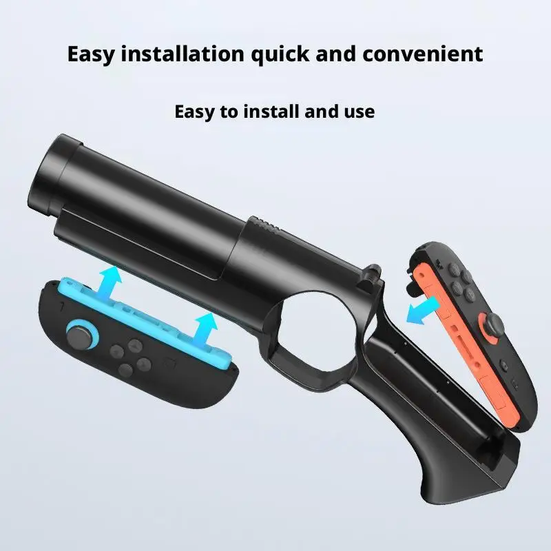 Контроллер игрового пистолета для Nintendo, ручки для стрельбы, игры для радости и других стрельбы, аксессуары для игровой консоли L8R4