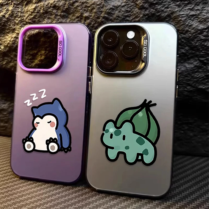 Чехол P-Pokemon Cute Snorlax PC для Samsung Galaxy S25 Ultra S23 S24 S22 S21 Plus FE A56 A36 A26 5G A16 A06 4G Note 20, задняя крышка