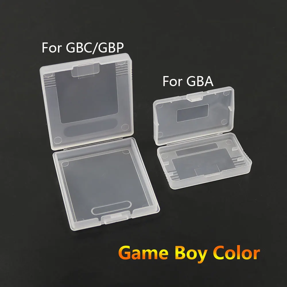 5 шт. пластиковые чехлы для игровых карт для Game Boy, цвет/GBC/GBP/GBA, пылезащитный чехол, картридж, игровые карты, защита от пыли, прозрачная защитная коробка