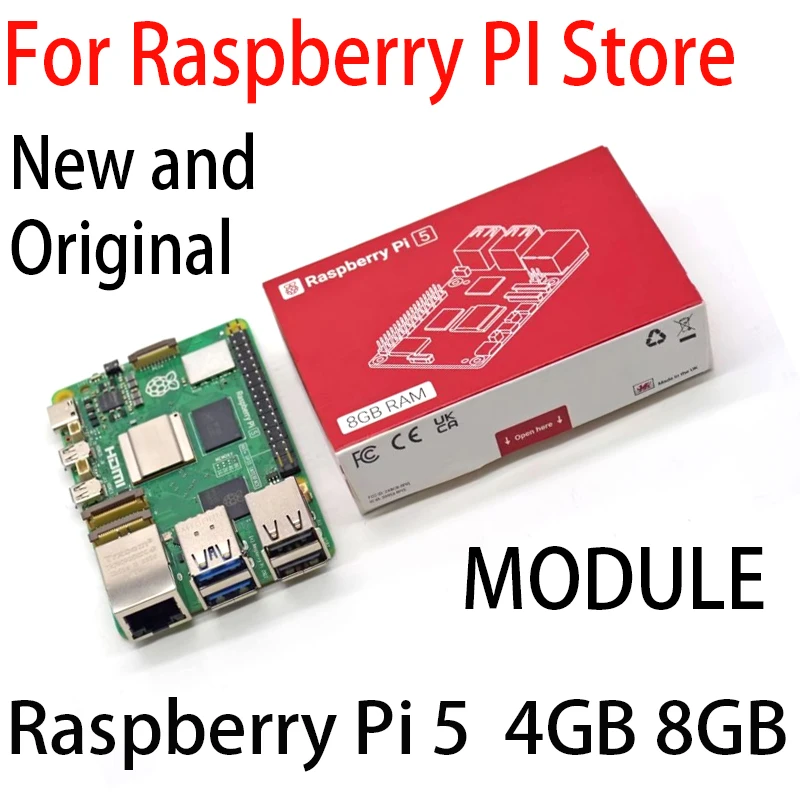 Официальный оригинальный Raspberry Pi 5 4 ГБ 8 ГБ