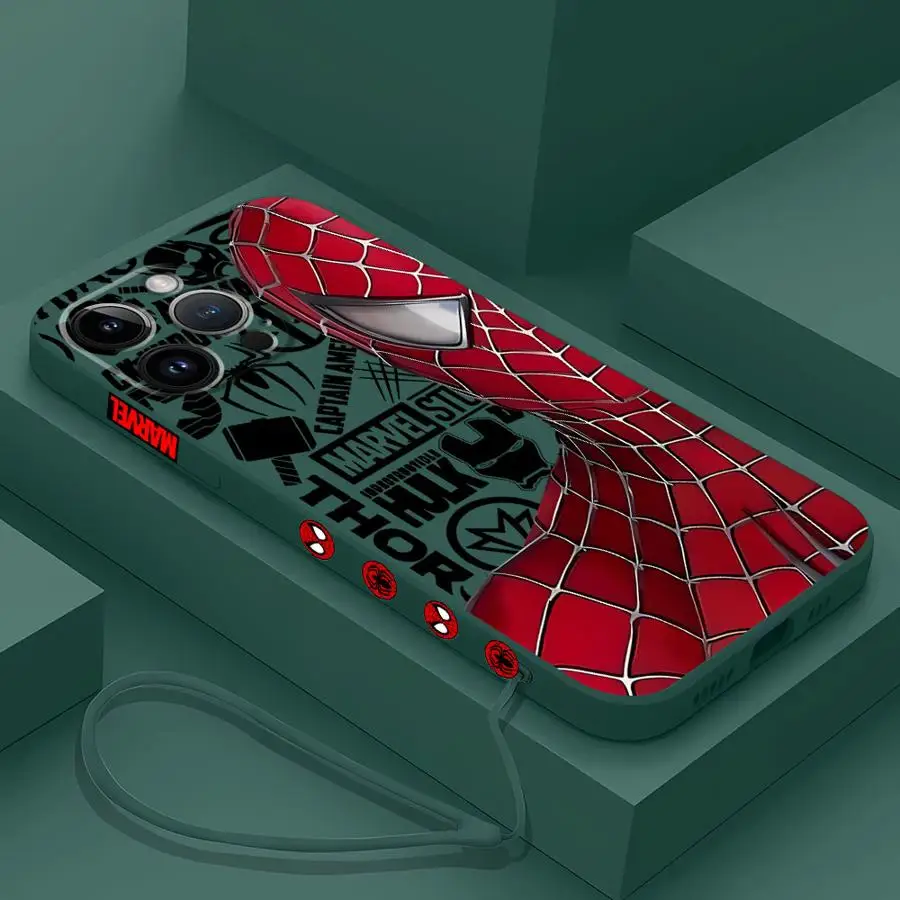 Чехол для телефона Marvel Sipiderman Venom для iPhone SE 16 15 Plus 13 Pro 12 Mini 14ProMax XS Max 16e 11 8 7 XR Soft Cover (art.: 3920cd0819ff8) - 3920cd0819ff8