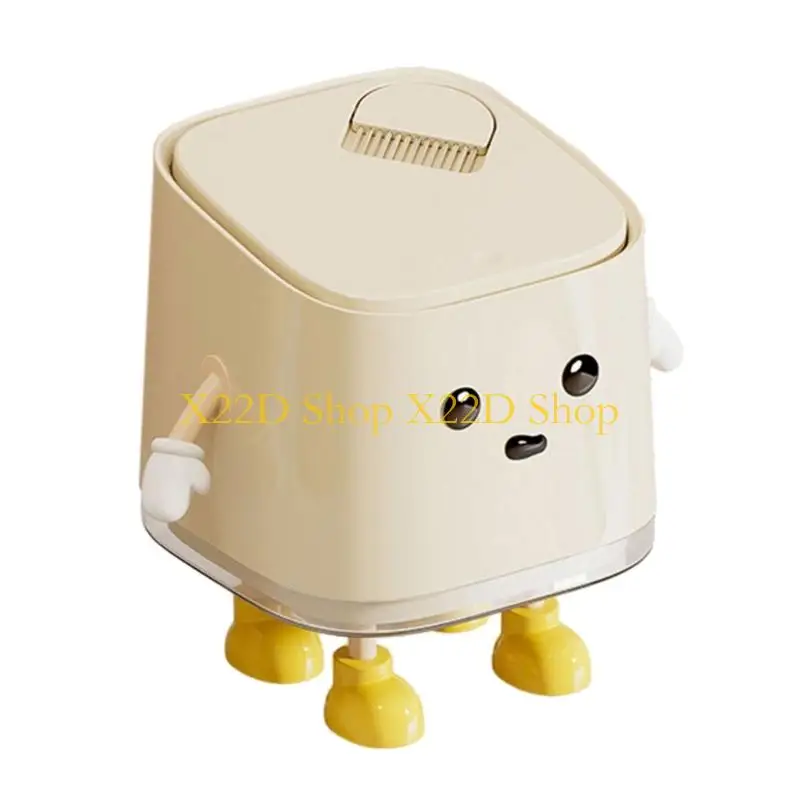 Фото X22D Mini Desktop Crash с нажатием открытого крема для крышки для офисного стола или тщеславия №3