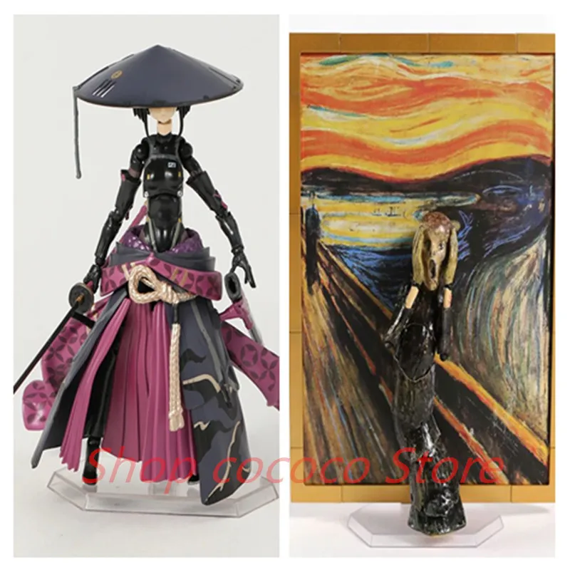 Figma SP-086 the Scream Figma 549 Ronin Falslander Фигурка - Коллекционная модель игрушки в подарок для фанатов настольного музея