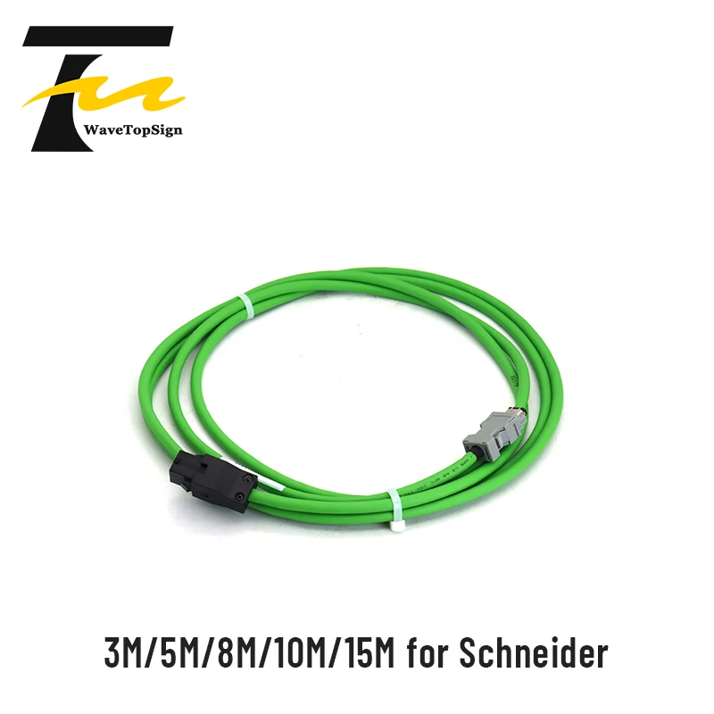 Кабель энкодера серводвигателя малой мощности VW3M8D1AR30 VW3M8D1AR80 VW3M8D1AR50 VW3M8D1AR100 для Schneider LXM23D LXM26 LXM28