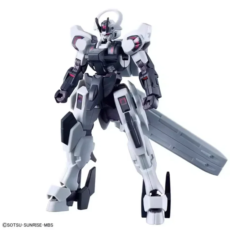 Фото Оригинальная модель Gundam в наличии Bandai, комплект HG 1/144 ведьма из Mercury SCHWARZETTE, аниме экшн-фигурки, коллекционные игрушки в подарок №3