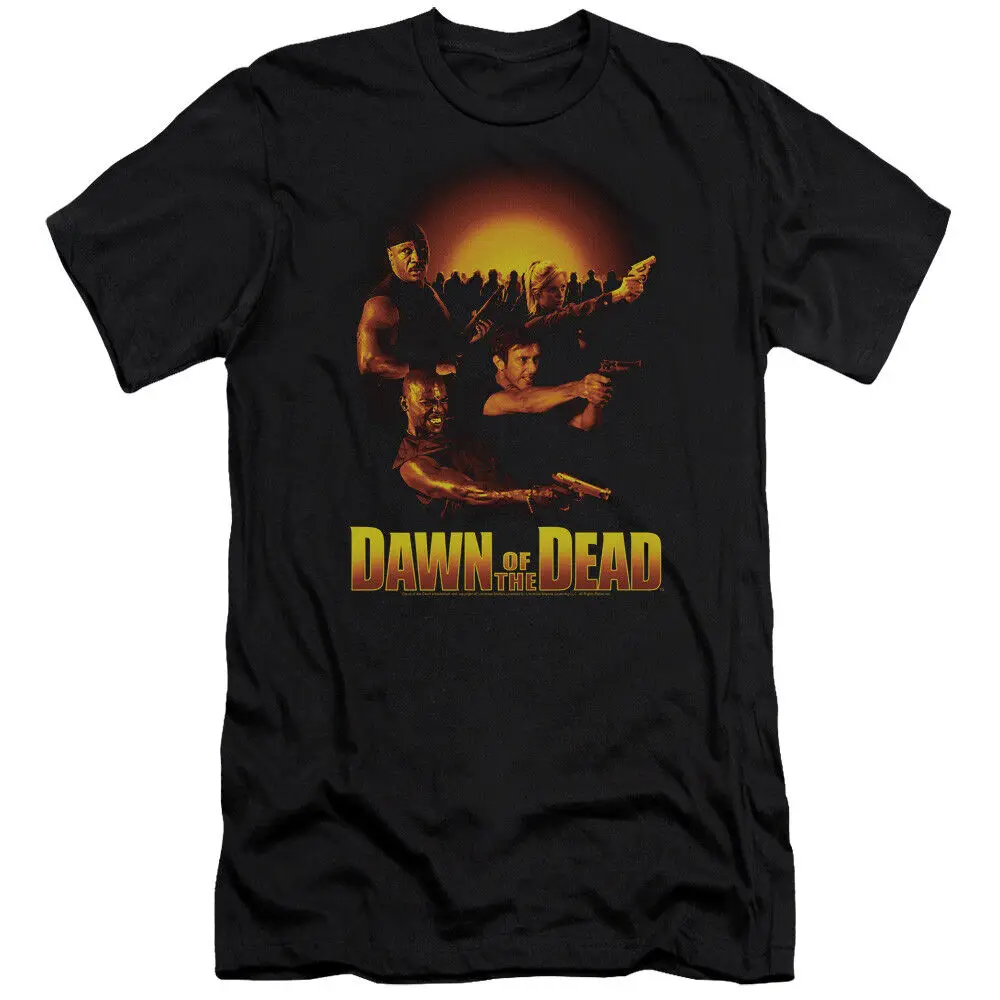 Черная холщовая футболка Dawn Of The Dead Premium
