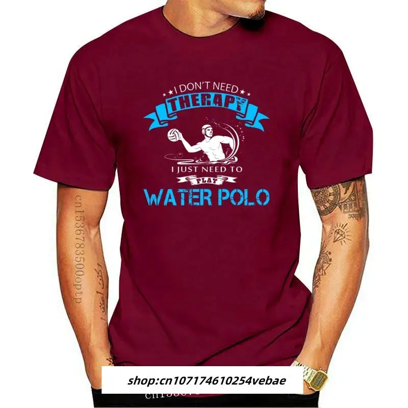Pria Waterpolo-Hadiah Pemain Waterpolo-Kaus Olahraga Merancang 100% Katun Ukuran Plus 3xl USB Grafis Kemeja Lucu