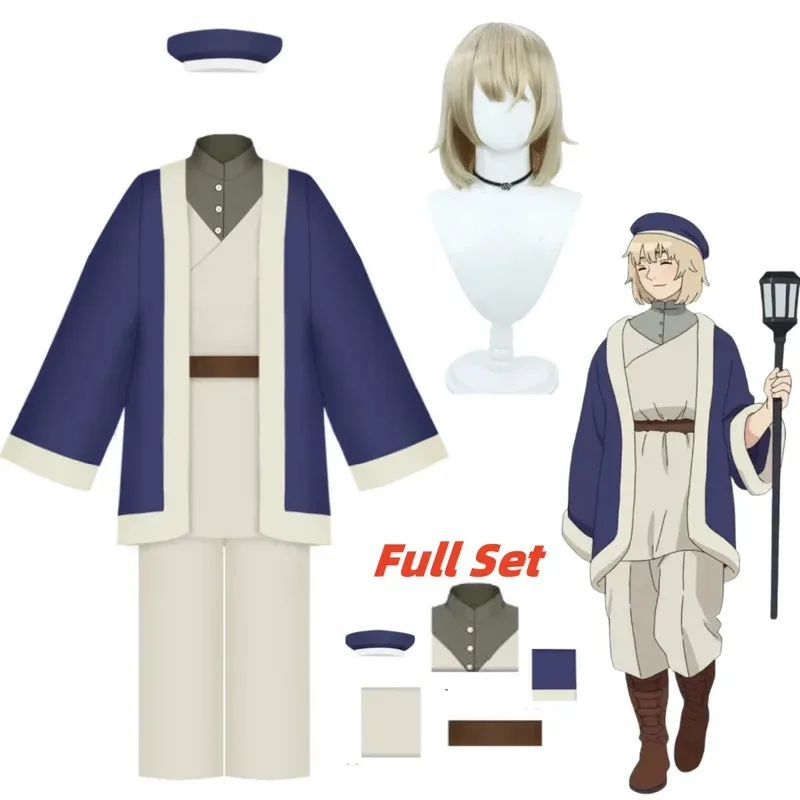Аниме Delicious in Dungeon Falin Touden Косплей Falingon Костюм Парик Набор