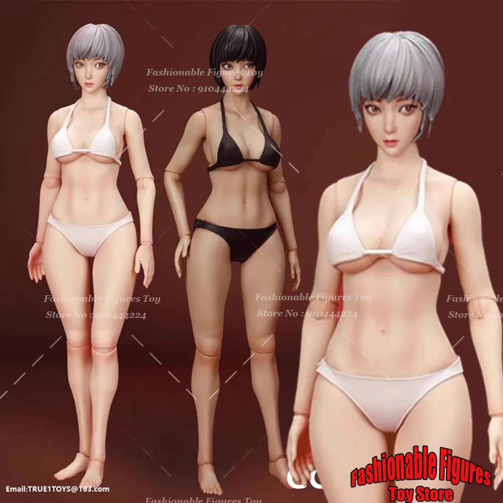 True1Toys GC3026 1/6 Женский солдат, совместное тело с подвижными глазами, аниме-головоломка, 12-дюймовое бикини, экшн-фигурка, куклы для тела девушки