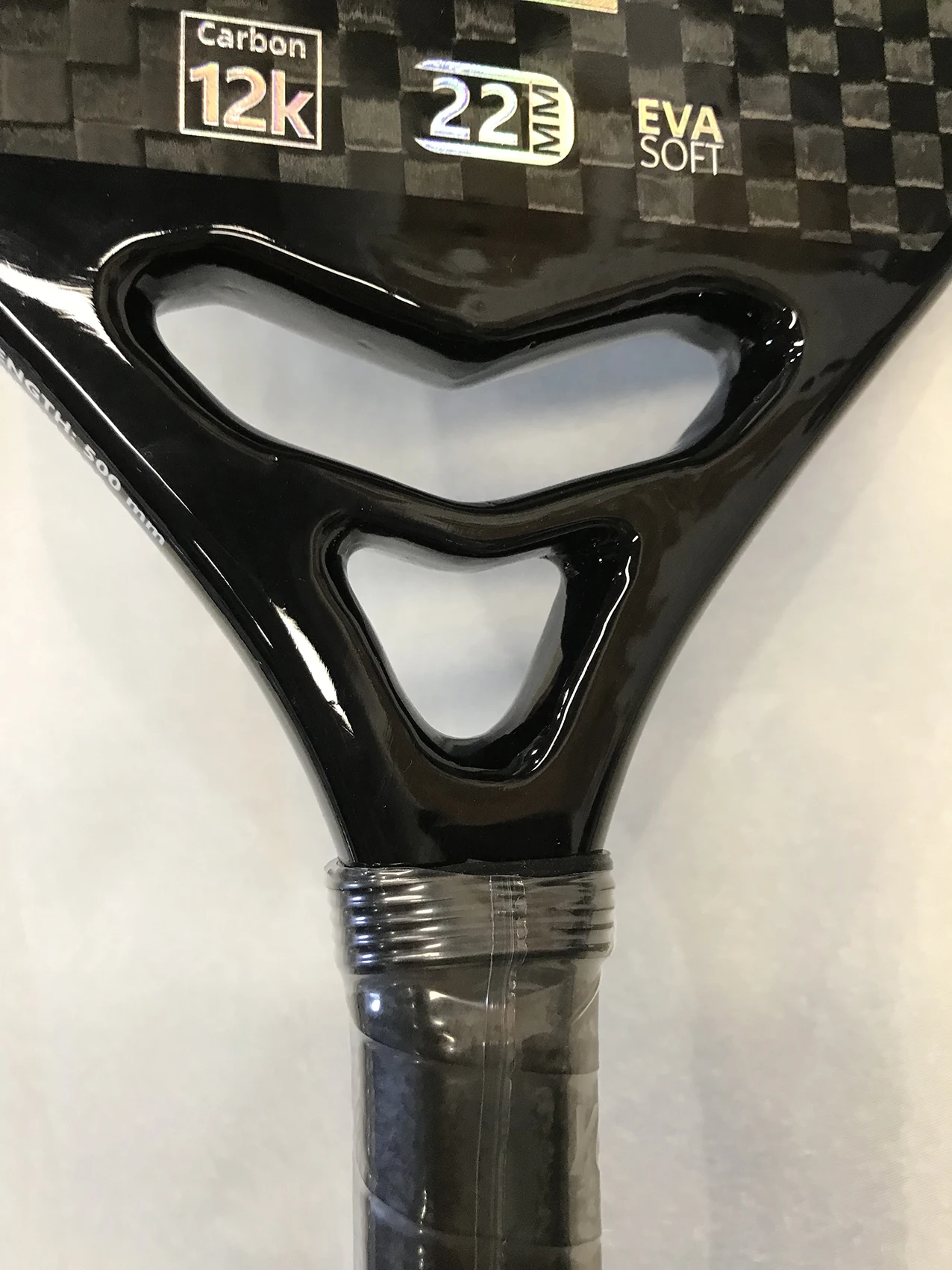 Фото Спортивная Теннисная ракетка 12k Shine, Новый профессиональный дизайн, высокое качество, мягкая эва углеволоконная ракетка №4