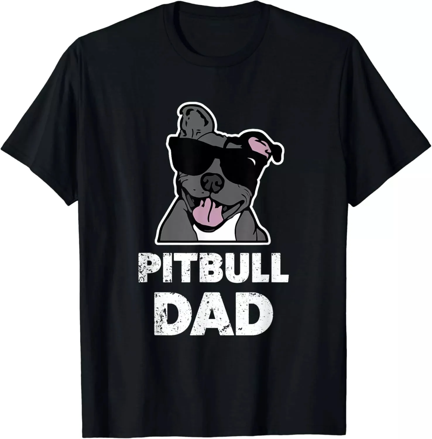 Pitbull, папа, собака, папа, Bluenose Pitbull, подарок для влюбленных, Мужская футболка унисекс, размер детской