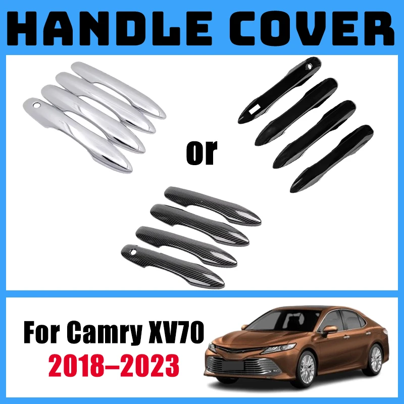 Для Toyota Camry Ascent XV70 Daihatsu Altis 2018-2023 2019 2020 автомобильные аксессуары крышка дверной ручки рамка наклейка внешний корпус