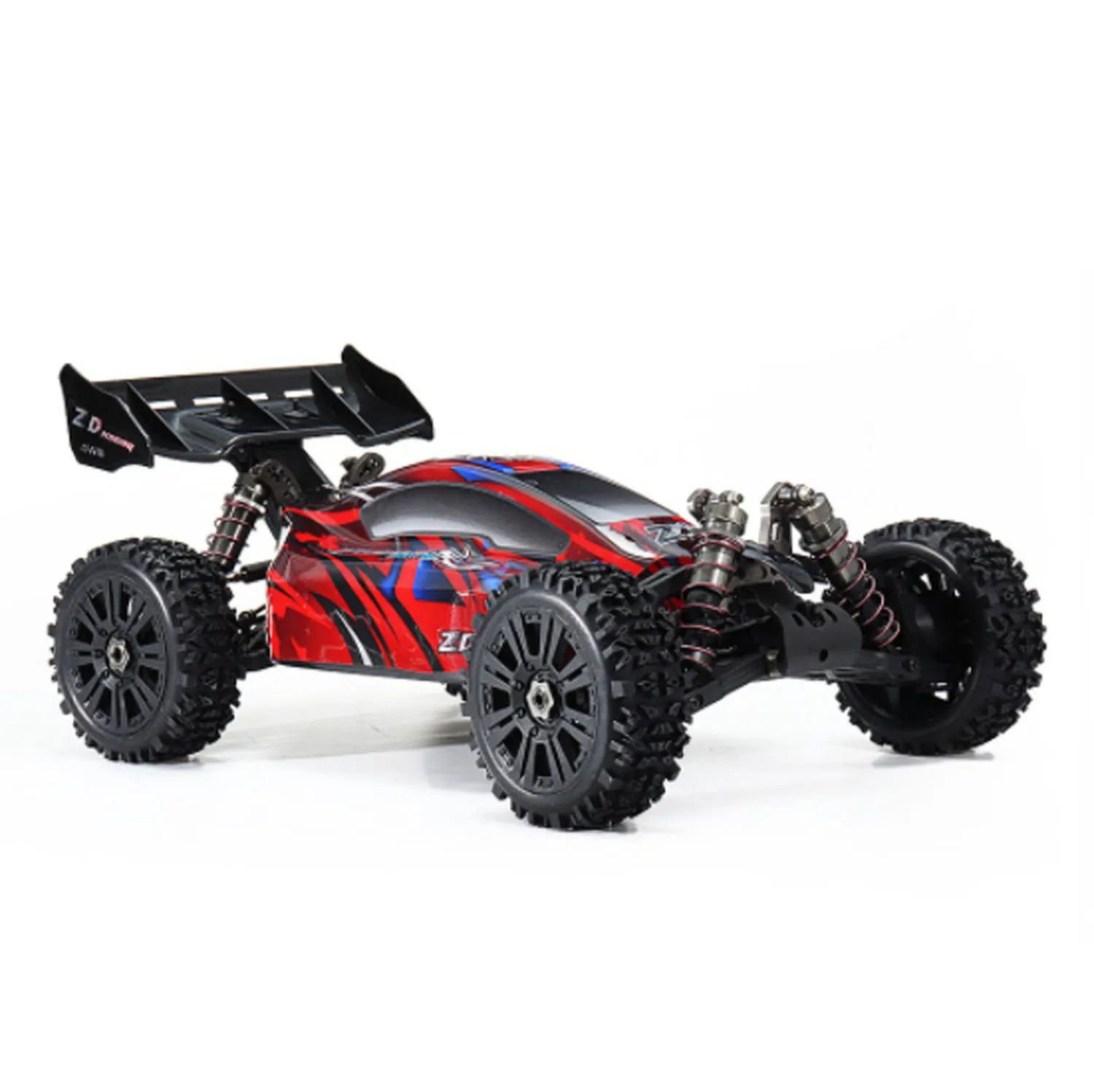 Фото 100 км: H 1:8 ZD Racing Cars RTR Высокоскоростной радиоуправляемый багги 9020 V3 4X4 Электрический дистанционный металлический амортизатор для внедорожников для мальчиков №2