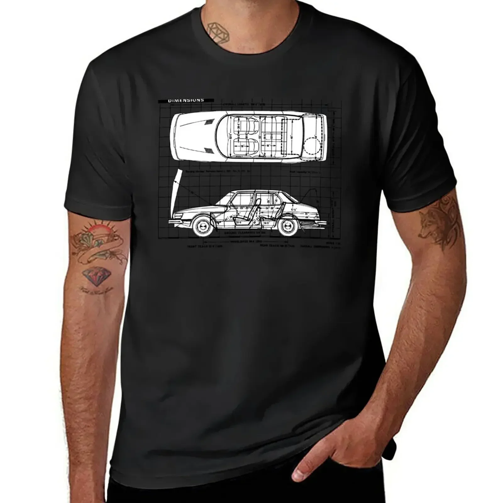 Футболка Для Седана SAAB 900, милая одежда от пота, кавайная одежда, мужская одежда
