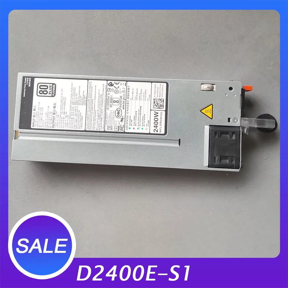 Для серверного блока питания Dell R650 R750 R7525 15-го поколения 2400 Вт 7GN3C M63JN D2400E-S1 A2400E-S1