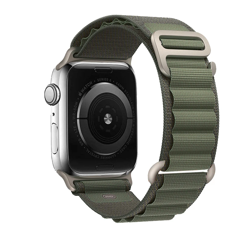 Ремешок Alpine для apple watch Ultra band 49 мм 44 мм 40 мм 45 мм 41 мм 38 мм 42 мм 44, нейлоновый браслет для iwatch series 9 5 4 3 6 7 8 se,