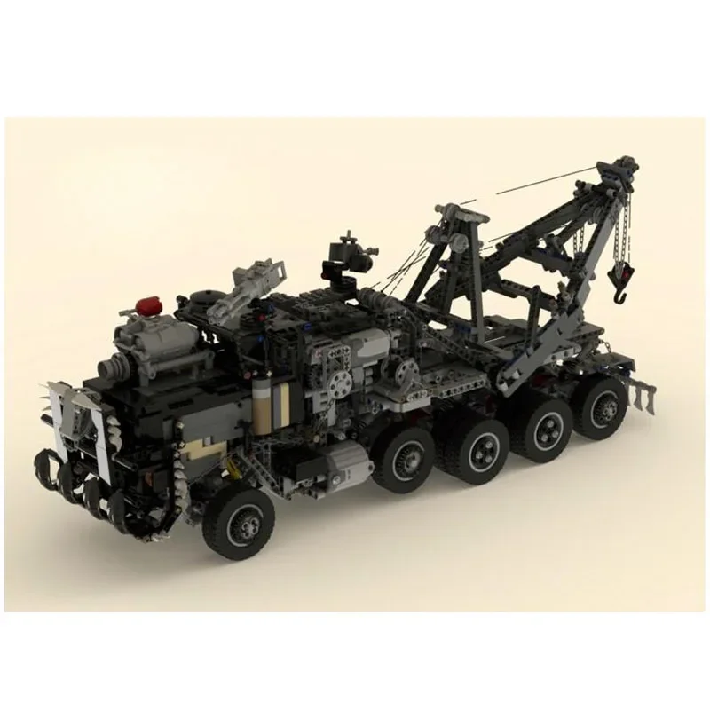 Фото MOC-84252 Новый Классический конструктор с зажимом из фильма Supercar M911 Mad Max, модель конструктора • 2754 деталей, детский подарок на день рождения №2