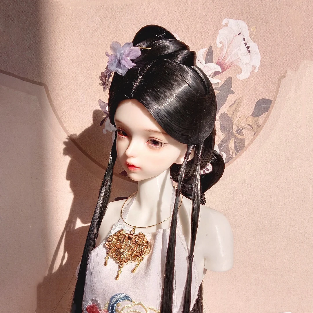 1/6 1/4 1/3 BJD искусственные волосы для кукол, искусственные волосы в винтажном стиле, волшебный парик для YOSD MSD SD13 SSDF, аксессуары дяди A1760