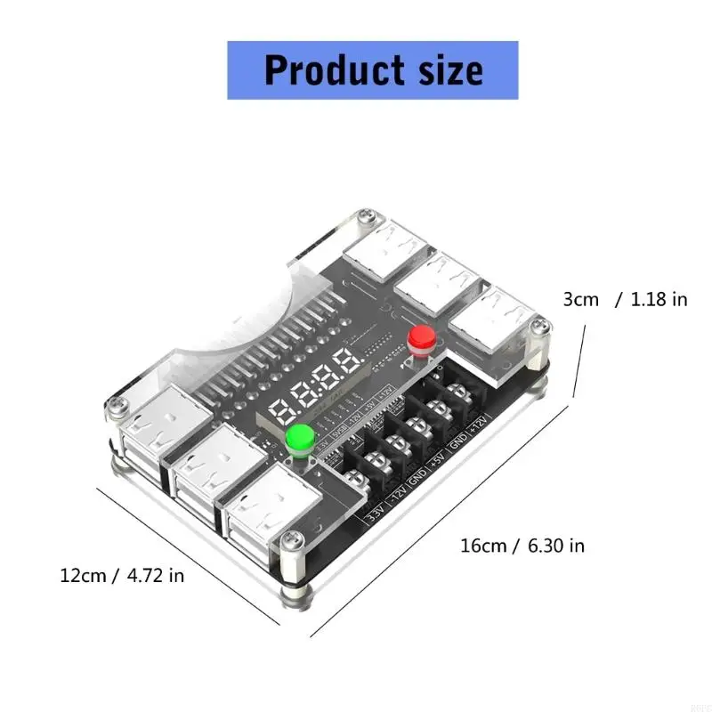 12 Port USB 2.0 24PIN PINGEREST BREAKOUTS PURT ADAPTER ADAPTE (art.: 3920cc823104c) - 3920cc823104c