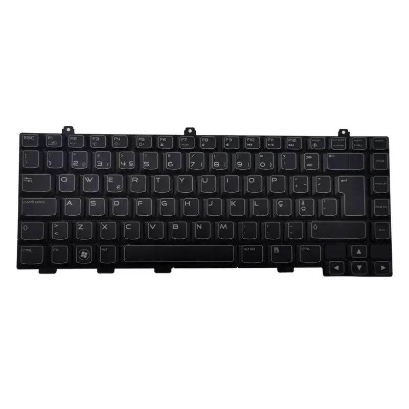 Новая клавиатура с подсветкой для Dell Alienware M14x R1 M14X R2 NSK AKU1E TC9DN PK130G81A13