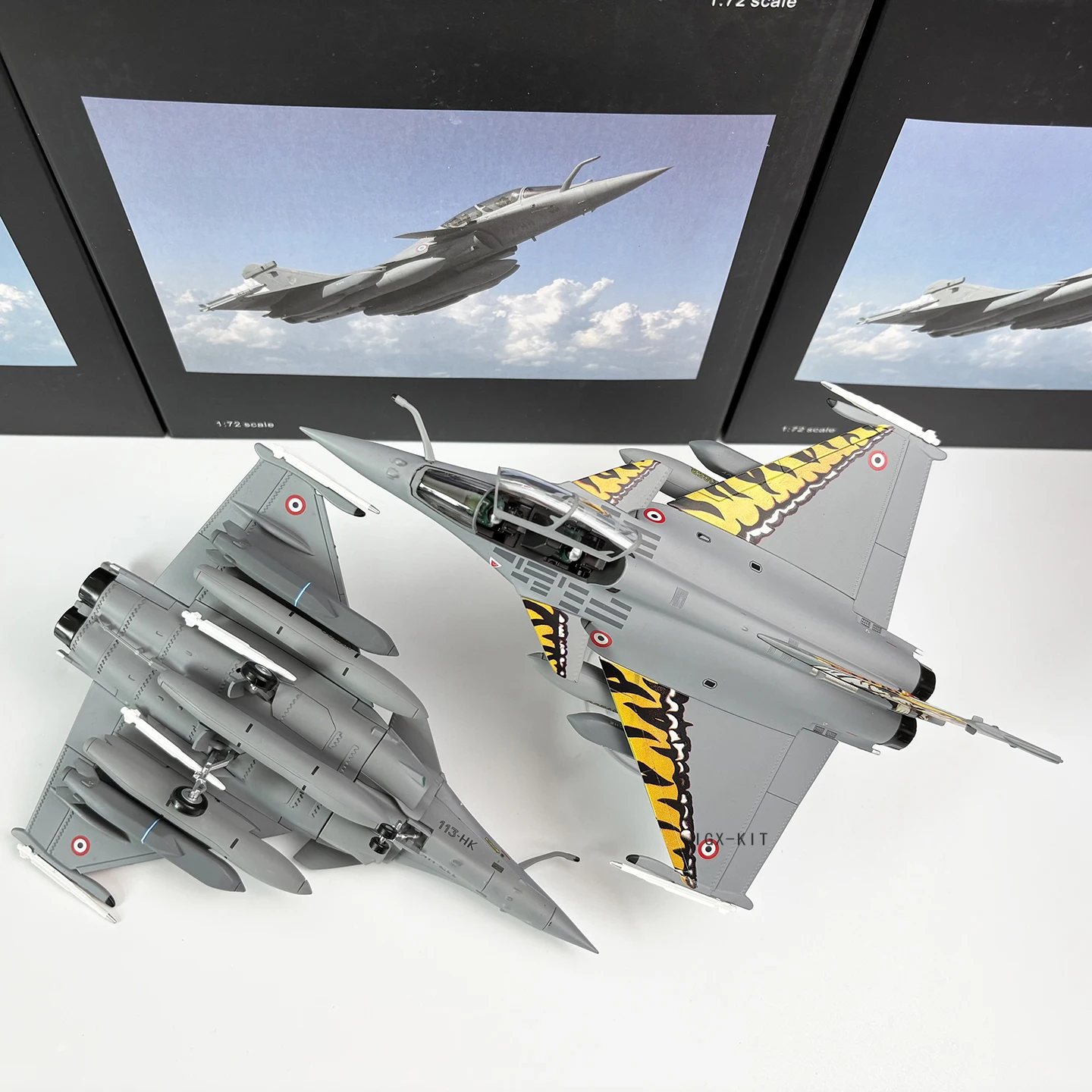 Литой под давлением масштаб 1:72, французский истребитель Rafale B, имитация металлического сплава, модель самолета, коллекция украшений, подарок, камуфляж, версия