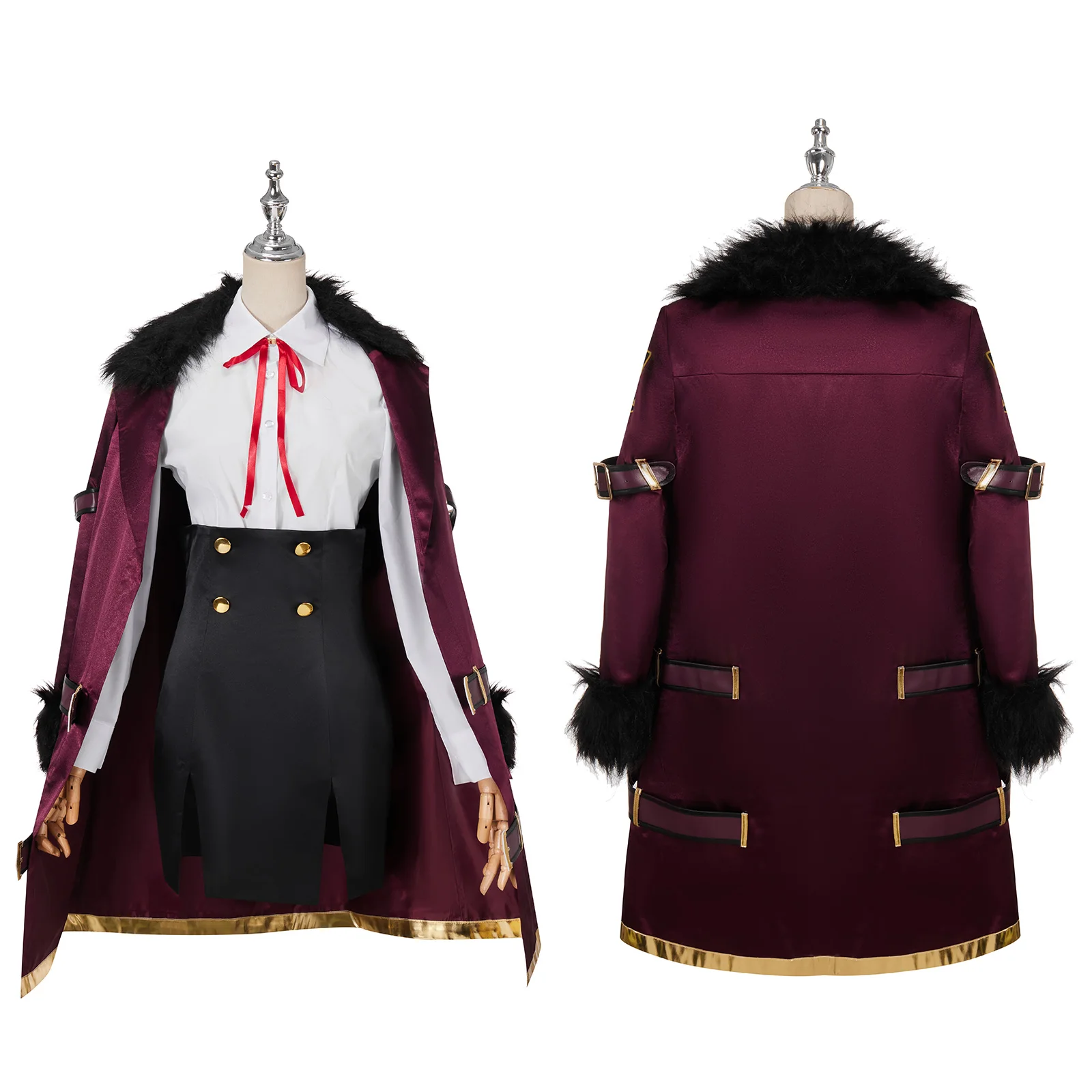 Фото Игровой костюм Rikuhachima Aru для косплея, Женский костюм для косплея, полный комплект для женщин и девушек №2