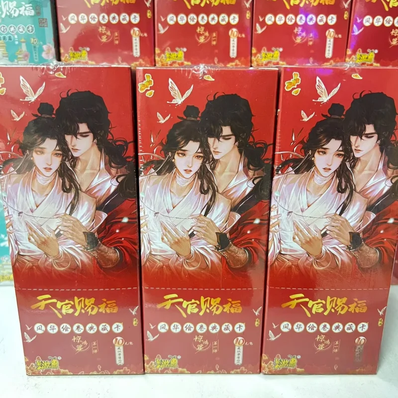 Hot Kayou 2025 The Founder Of Diabolism Series Card Drunk Dream Артикул Подпись Tian Guan Ci Fu Hua Cheng Xie Lian Подарочная игрушка Товары АСГ
