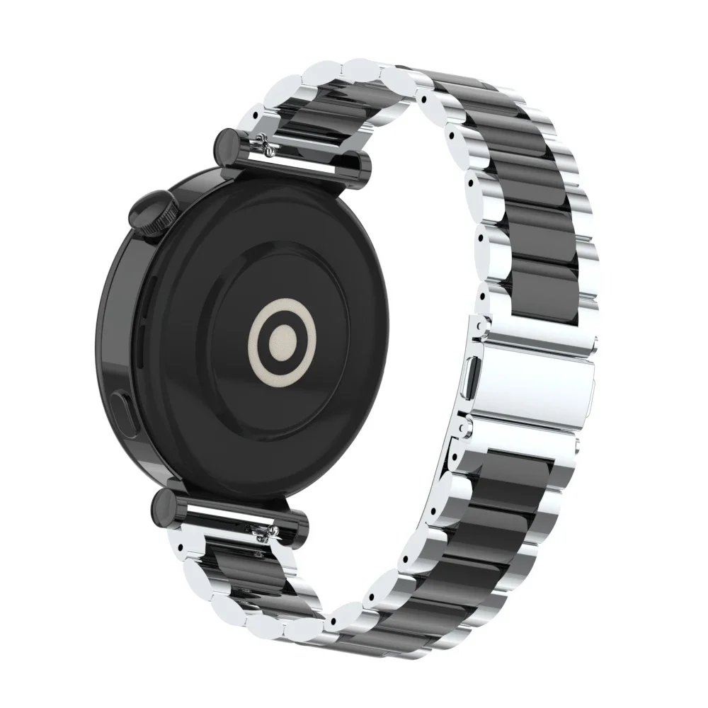 Фото Универсальный ремешок 18 мм для Garmin Vivoactive 4s, сменный металлический ремешок из нержавеющей стали для Garmin Move3s Forerunner 265s 255s №5