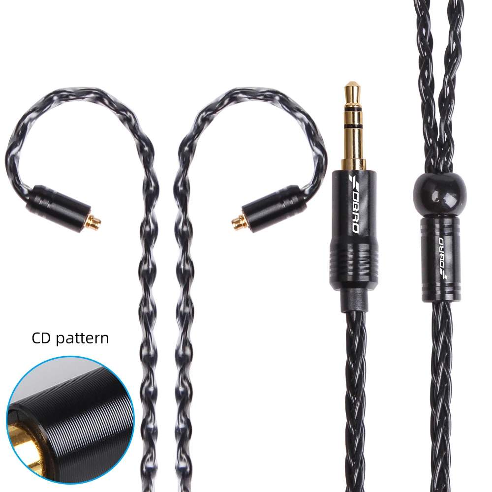 8-жильный посеребренный кабель для наушников kz zst zsn-pro-x zs10-pro zs10-pro-x dqs edx zex ks1 разъем сбалансированный кабель для наушников