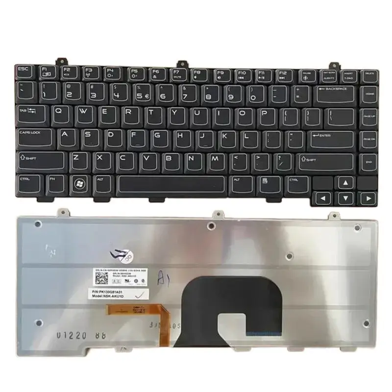 FORНовая клавиатура с подсветкой для Dell Alienware M14x R1 M14X R2 NSK AKU1E TC9DN PK130G81A13 (art.: 3920ccca90a7e) - 3920ccca90a7e
