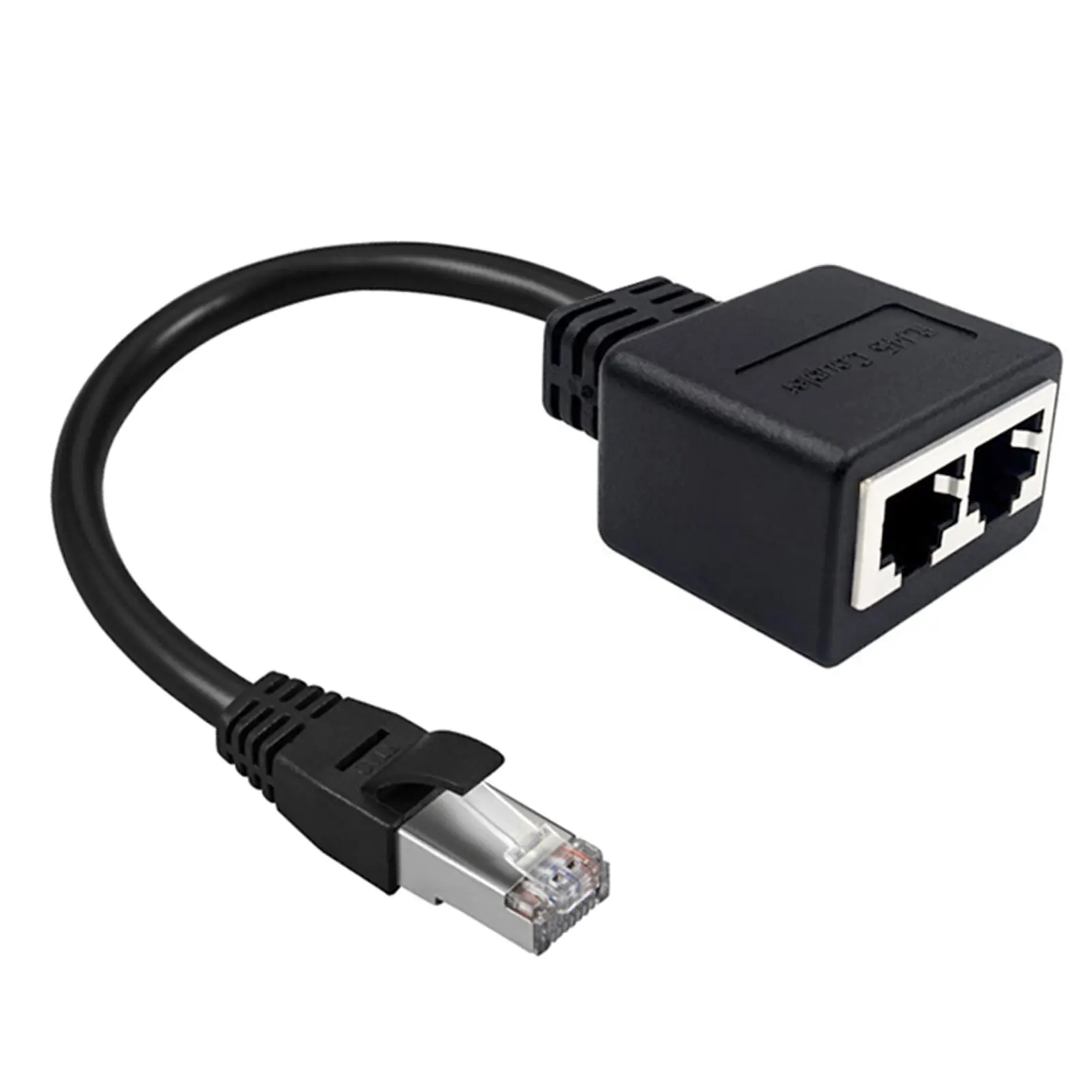 Адаптер Ethernet, стандарт передачи, Разъем Cat5 Cat5e Cat6 Cat7, разъем 1 штекер на 2 гнезда, сетевой адаптер RJ45 Gigabit