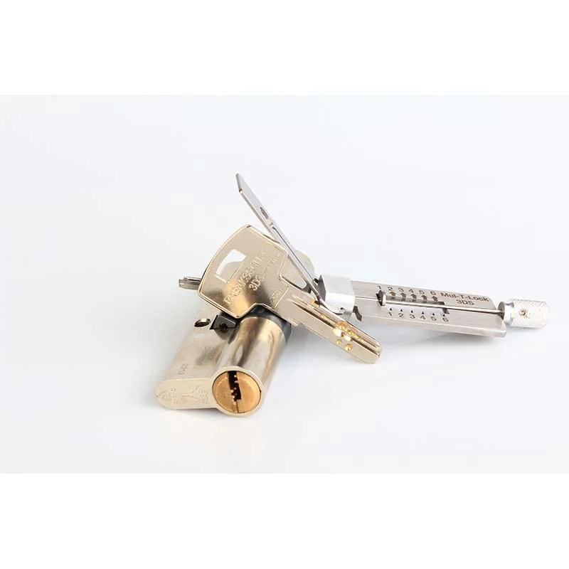 LISHI Tools SS318 2-в-1 для Mul T ock 3DS Civil Tool Ock Набор восьмигранных инструментов