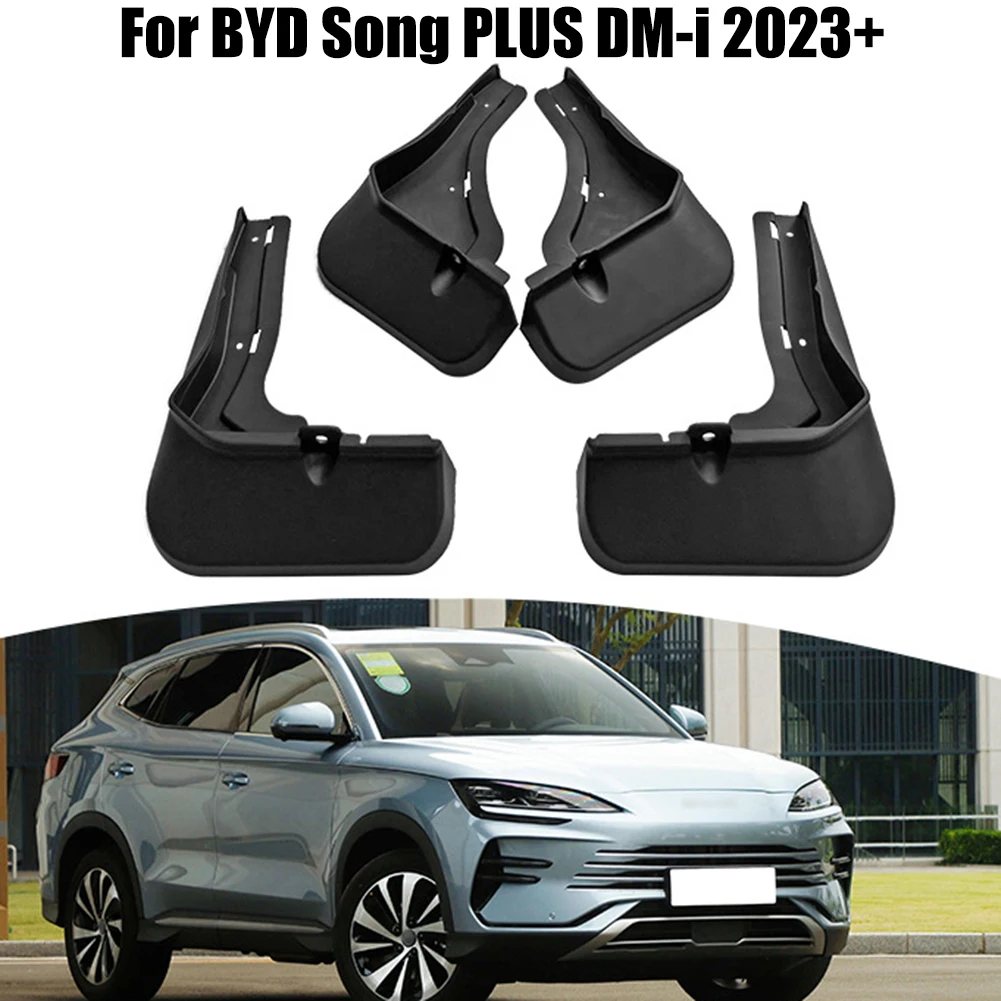 Брызговики для BYD SONG PLUS DM-i 2023, 4 шт.