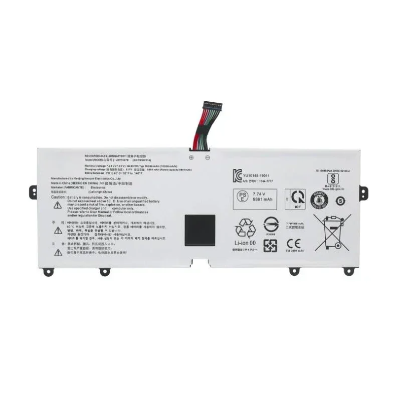 Фото Новый аккумулятор для ноутбука LBV7227E для LG Gram 15/16/17 2020/2021 15Z90N 17Z90N 16Z90PC 16Z90PG 16ZD90P 16Z90P 17Z90P 80Wh 4 ячеек №2