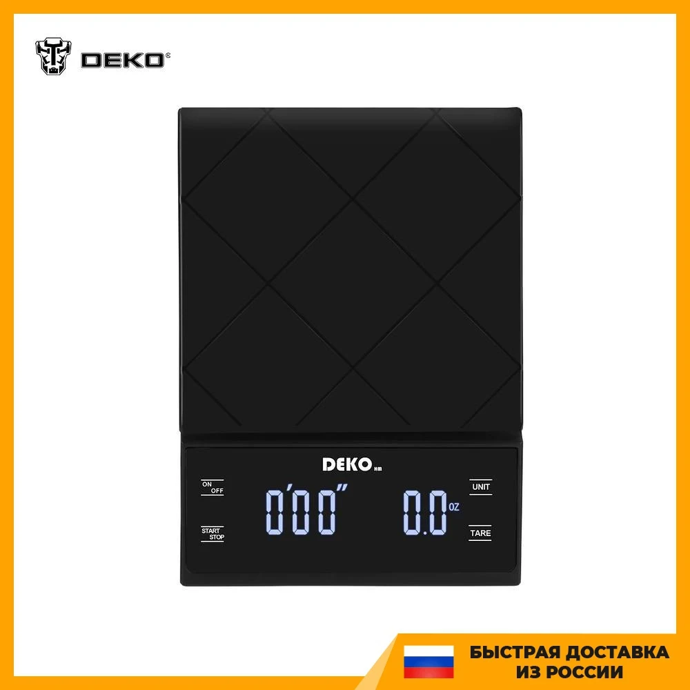 Высокоточные кухонные весы DEKO DKKS01 электронные с дисплеем