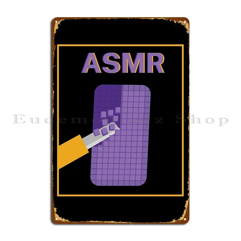 Забавный продукт Asmr для резки мыла, металлический знак для гостиной, персонализированный постер для клуба, гаража