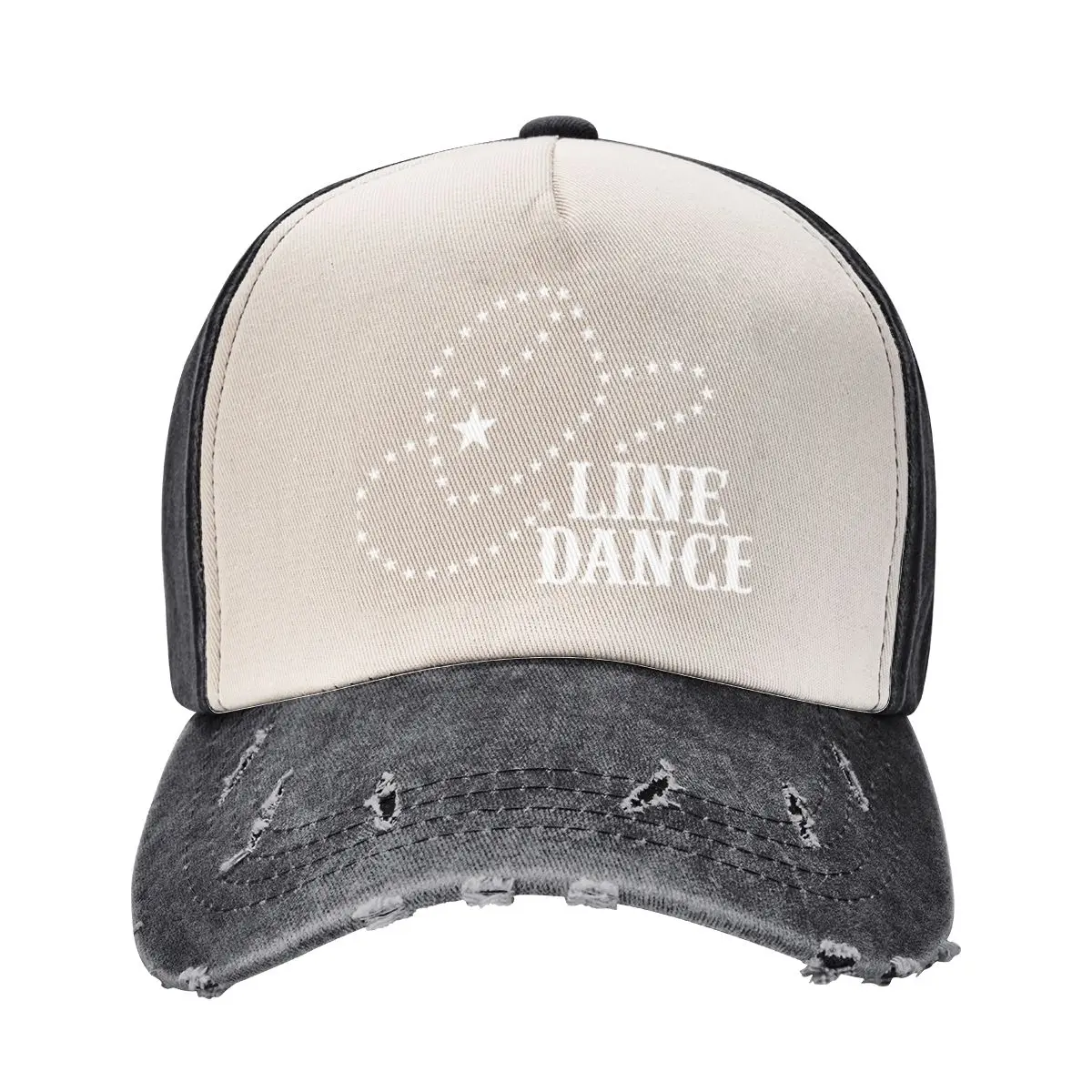 LINE DANCE STERNENHUT, BY SUBGIRL Бейсбольная кепка Кепка для гольфа Кепка для рыбалки тактическая для мальчиков и девочек Женская