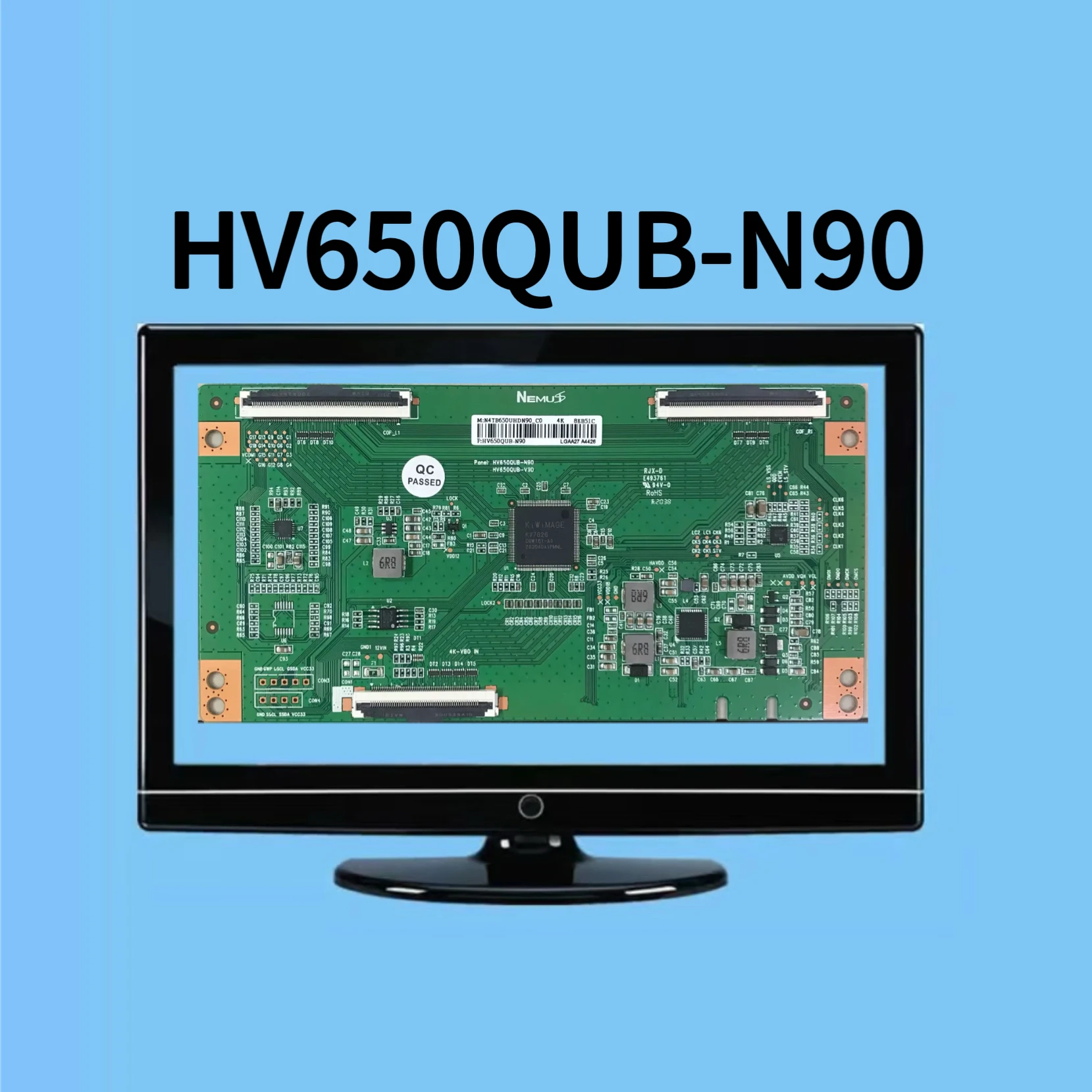 Совершенно новая оригинальная плата Logic Tcon N4TB650UHDN90_C0 4K для экрана BOE HV650QUB-N90