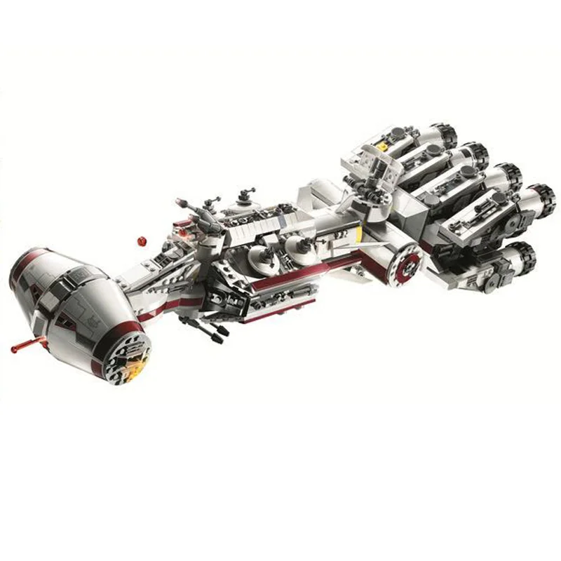 11431 Tantive IV Звездный Корабль, строительные блоки, кирпичи, развивающие игрушки, подарки на день рождения, Рождественская модель