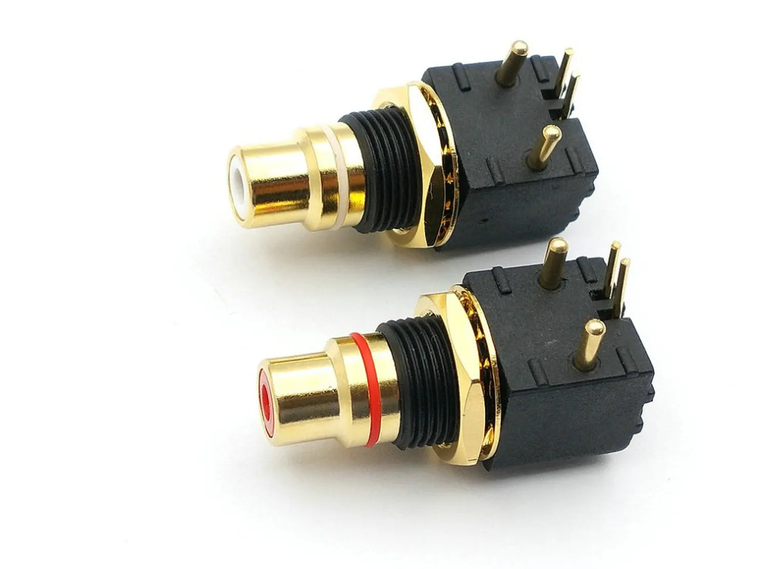 2 шт. латунные RCA гнездо PCB панель крепление паяльник адаптер (art.: 3a380b9cb93) - 3a380b9cb93