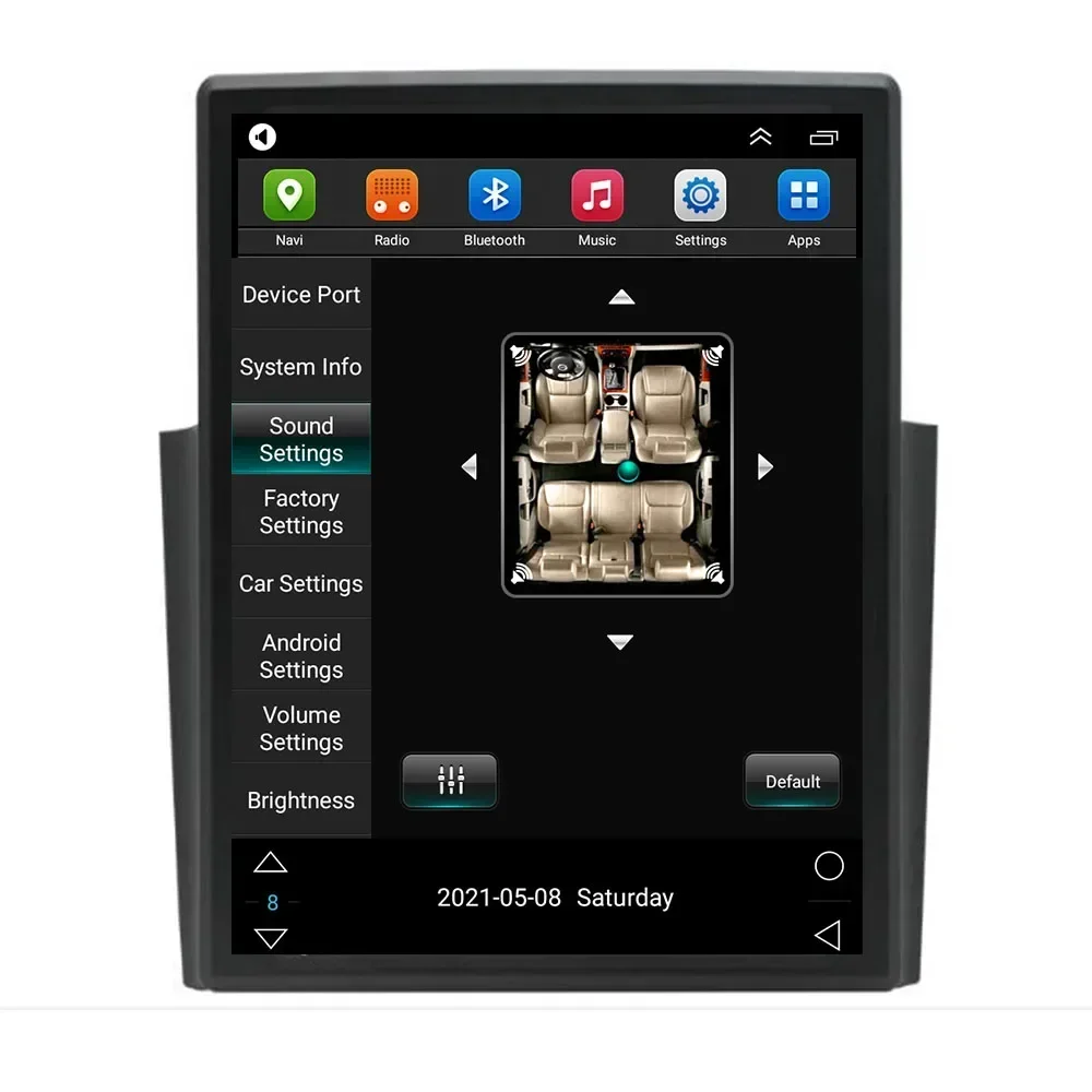 Фото 8G + 128G Android 13 Carplay для FIAT Doblo 2015-2050 Tesla Style Автомобильный радио Стерео 2 Din Carplay Мультимедийный плеер GPS-навигация №5