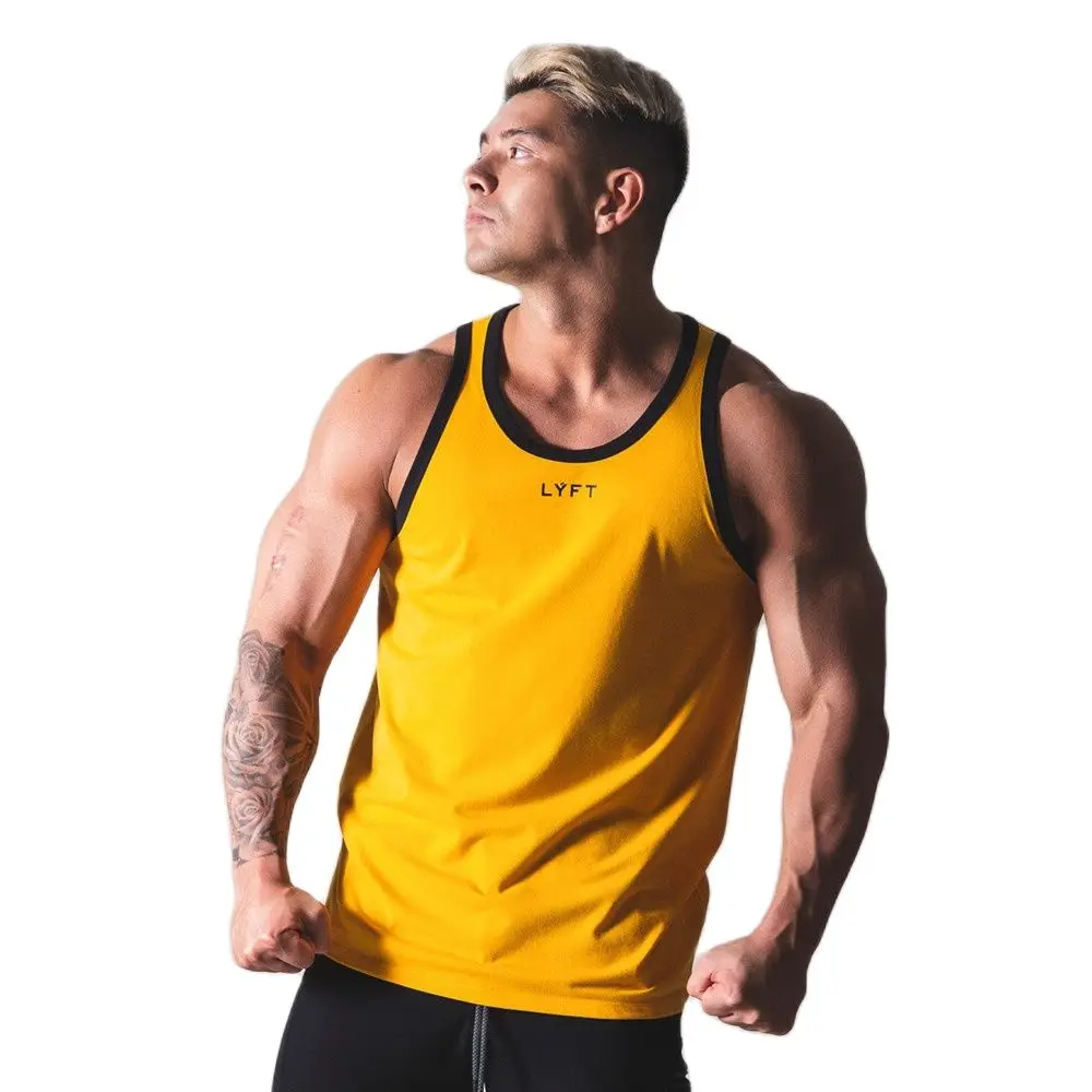 Майка Binaraga Musim Panas Kaus Tanpa Lengan Latihan латикебугаран Gym Pria Kasual Cepat kerpakaian Rompi Singlet